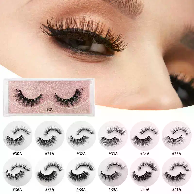 Eyelashes 3D Mink Lashes Natur – Eyelash Extension Volume Bewertung und Preis