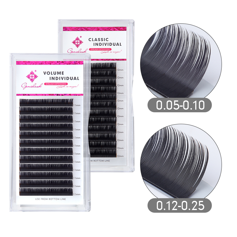 Genielash 0.07-0.25 Extension  – Eyelash Extension Hybrid Bewertung und Preis