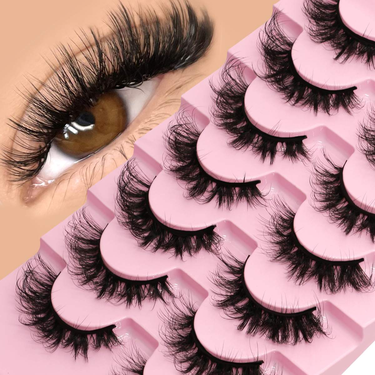 Lasvirey Fluffy Cat Eye Lashes – Eyelash Extension Volume Cat Eye Bewertung und Preis