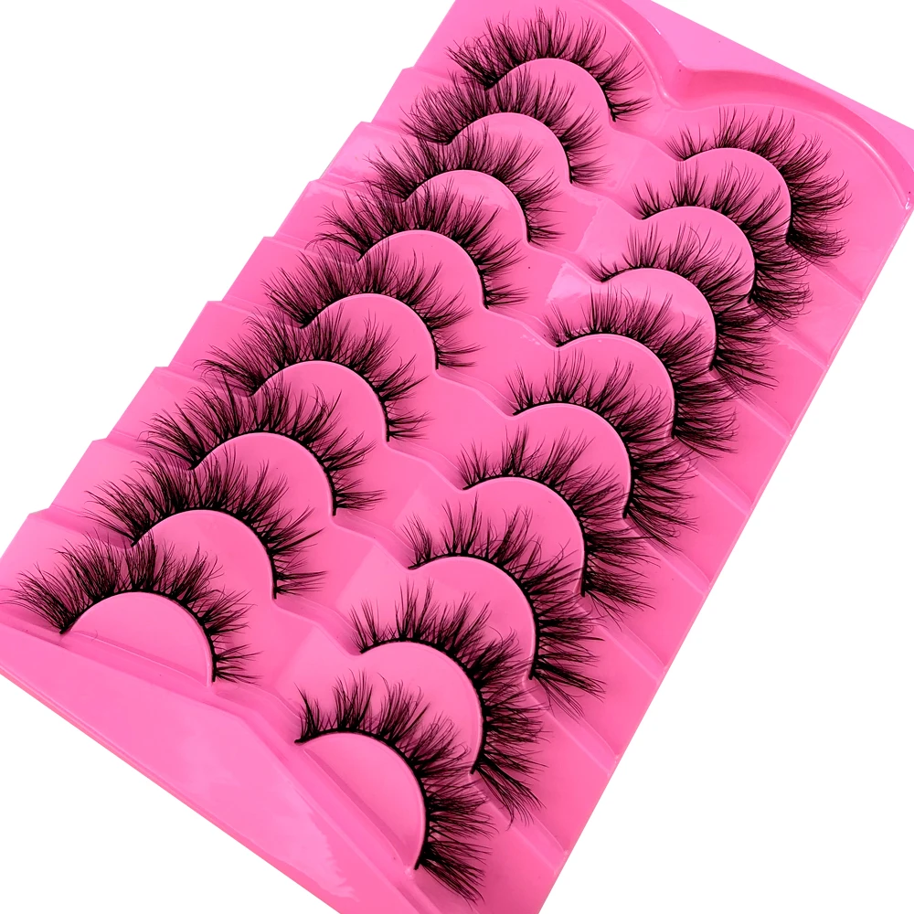 9Pairs Mink Lashes Fluffy Cat  – Eyelash Extension Volume Cat Eye Bewertung und Preis