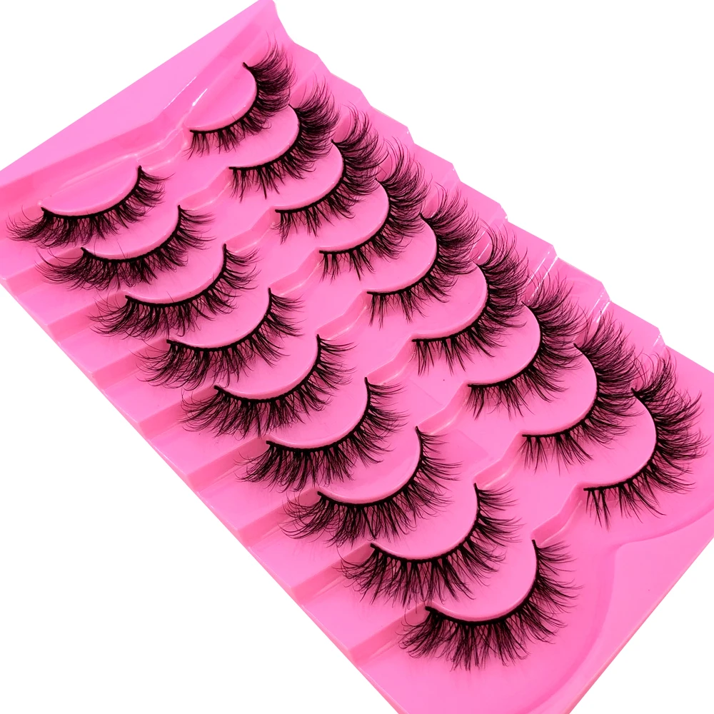 9Pairs Mink Lashes Fluffy Cat  – Eyelash Extension Volume Cat Eye Bewertung und Preis