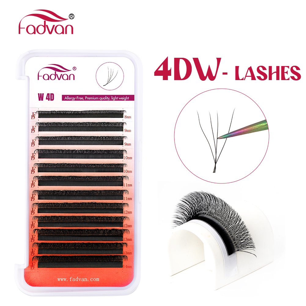 FADVAN 3D/4D/5D W Shape Eyelas – Eyelash Extension Hybrid Bewertung und Preis