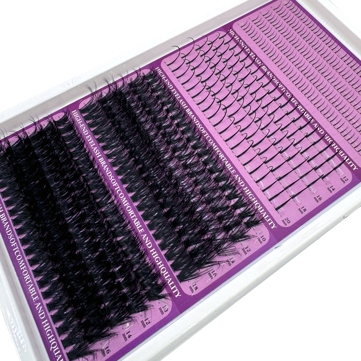 20Rows Lash Spikes Eyelash Clu – Eyelash Extension Wet Look Bewertung und Preis