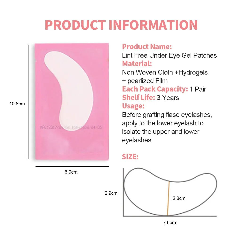 MJ 100 Pairs Eye Pad Eyelash P – Lash Mapping Sticker Bewertung und Preis