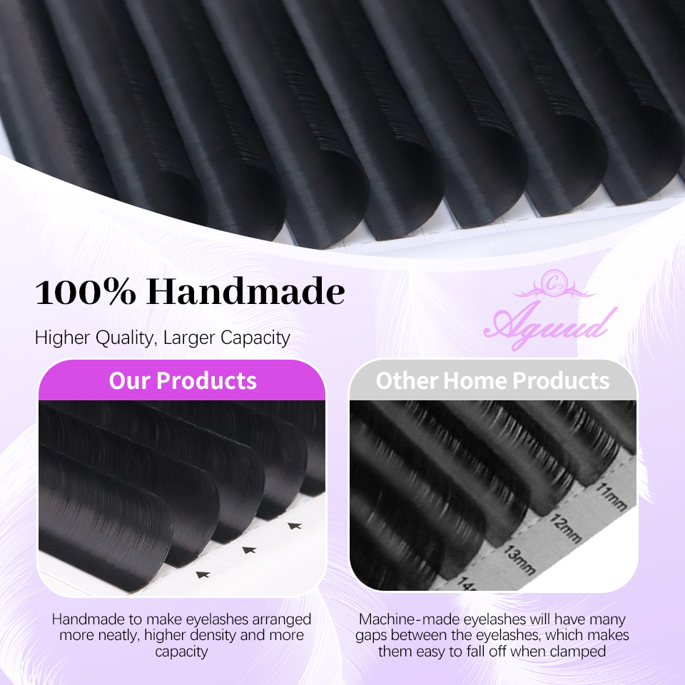 AGUUD 5 trays/lot NEW Super Ma – Mega Volume Lash Bewertung und Preis