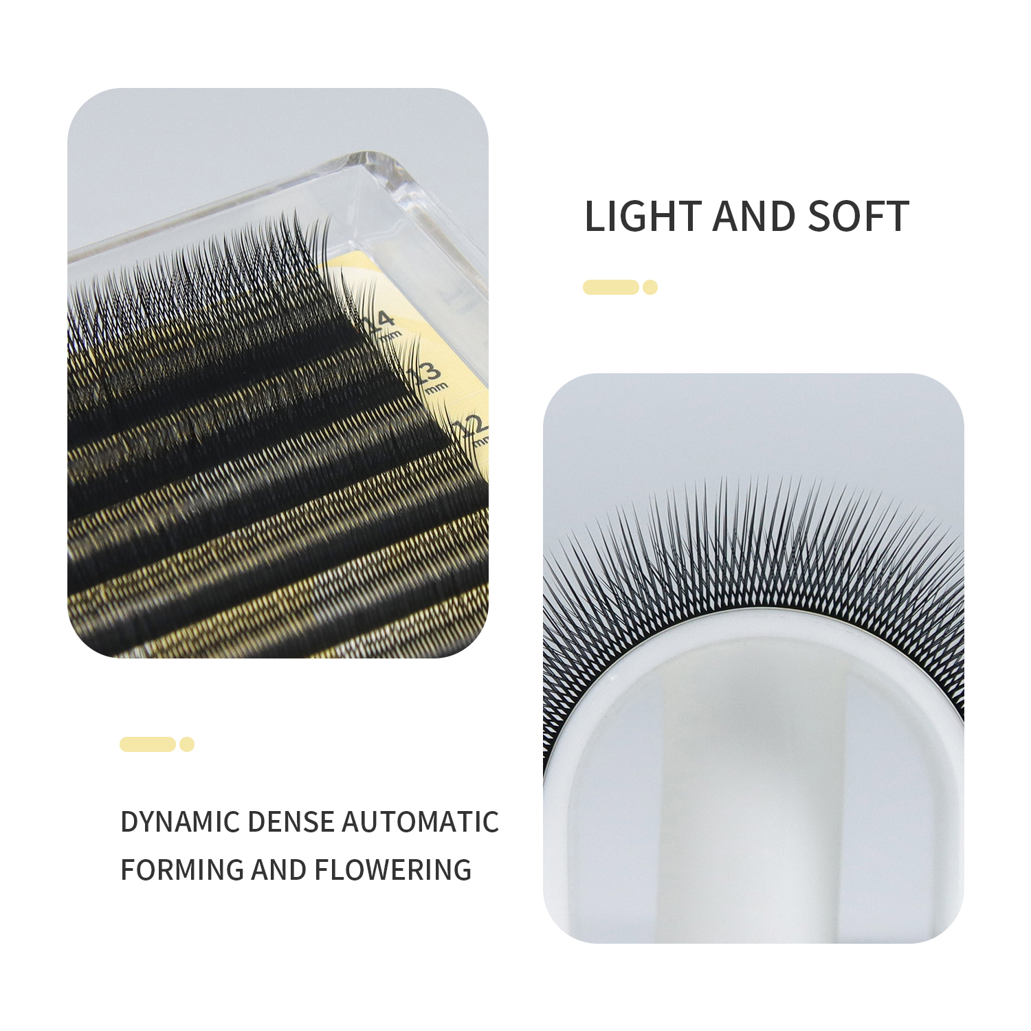 GLAMLASH Flying YY 3DW 4DW 5DW – Mega Volume Lash Bewertung und Preis