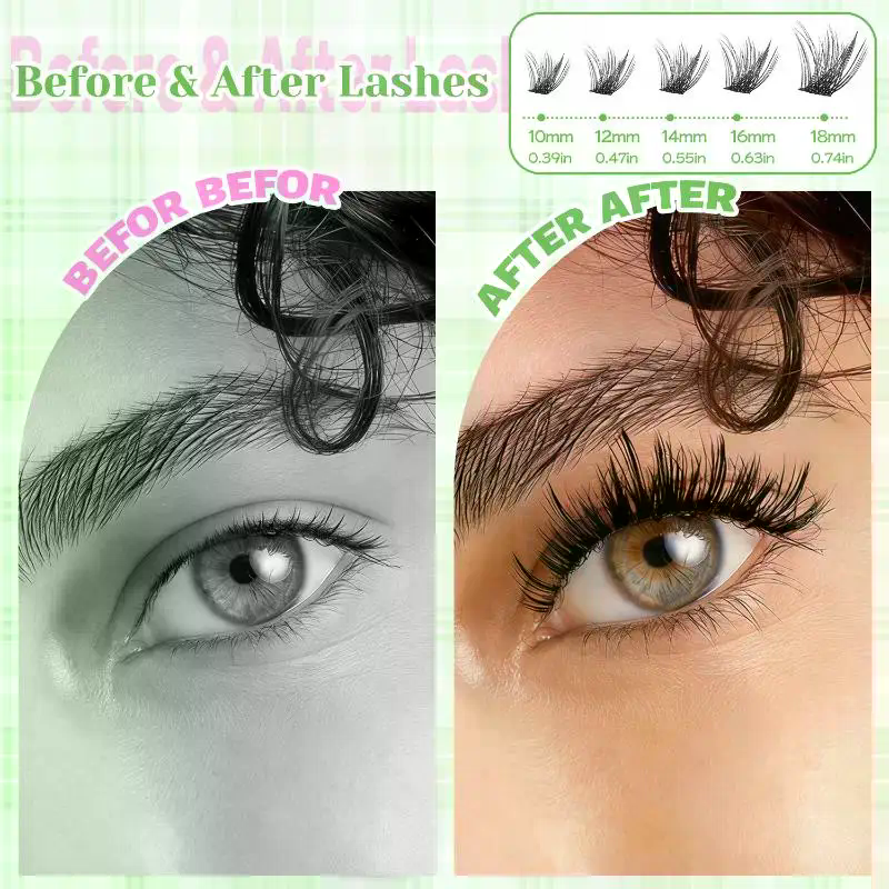 Natural Look False Eyelashes W – Eyelash Extension Look Bewertung und Preis