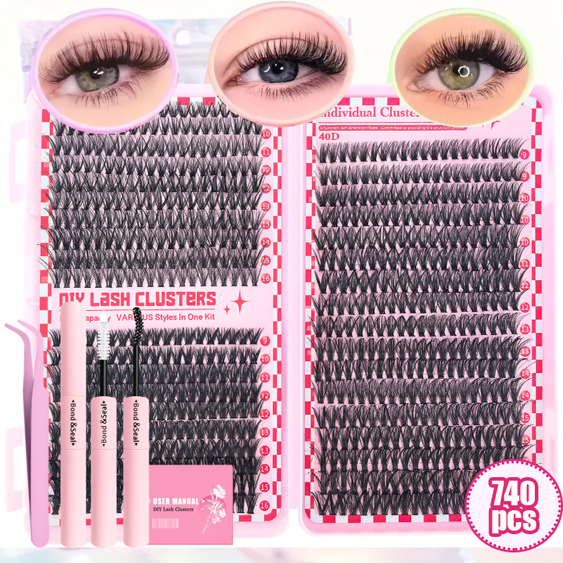 30D40D50D80D DIY Eyelash Exten – Eyelash Extension Full Set Bewertung und Preis