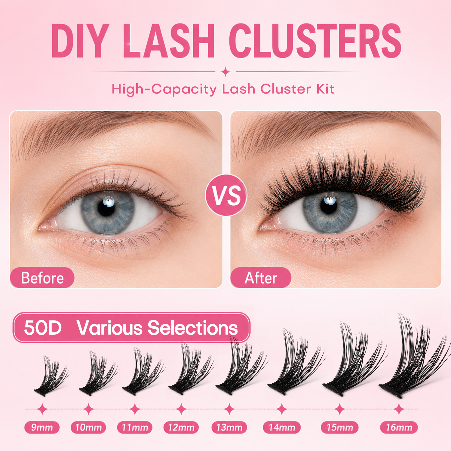 30D40D50D80D DIY Eyelash Exten – Eyelash Extension Full Set Bewertung und Preis