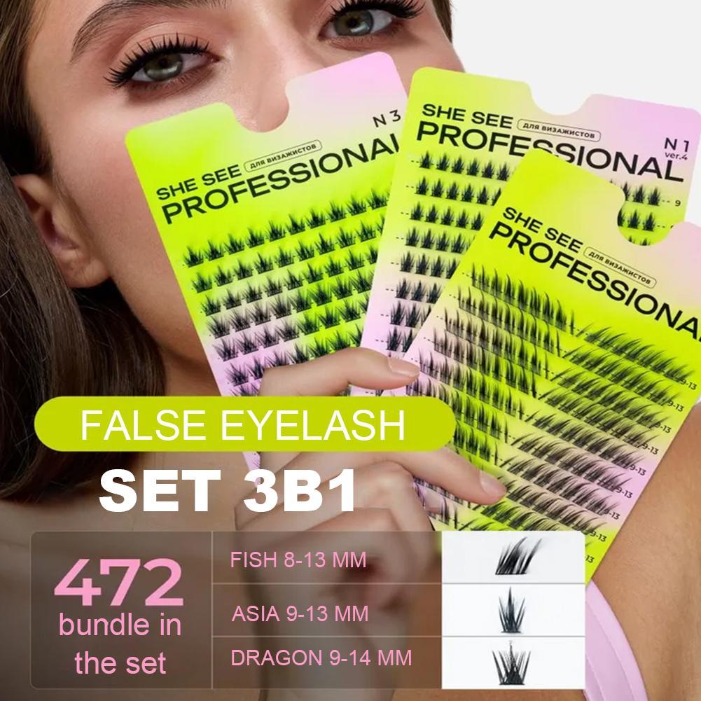 Natural Cluster False Eyelashe – Eyelash Extension Volume Cat Eye Bewertung und Preis