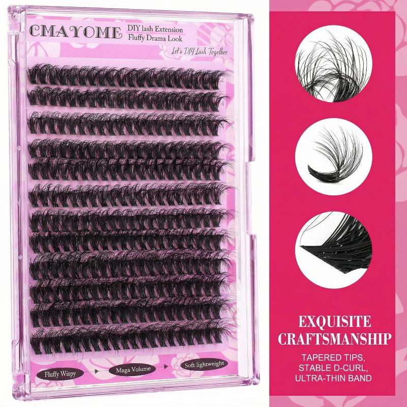 Wispy D Curl Cluster Lashes 14 – Eyelash Extension Volume Bewertung und Preis