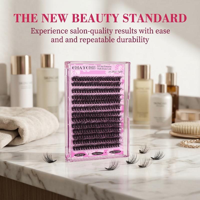 Wispy D Curl Cluster Lashes 14 – Eyelash Extension Volume Bewertung und Preis