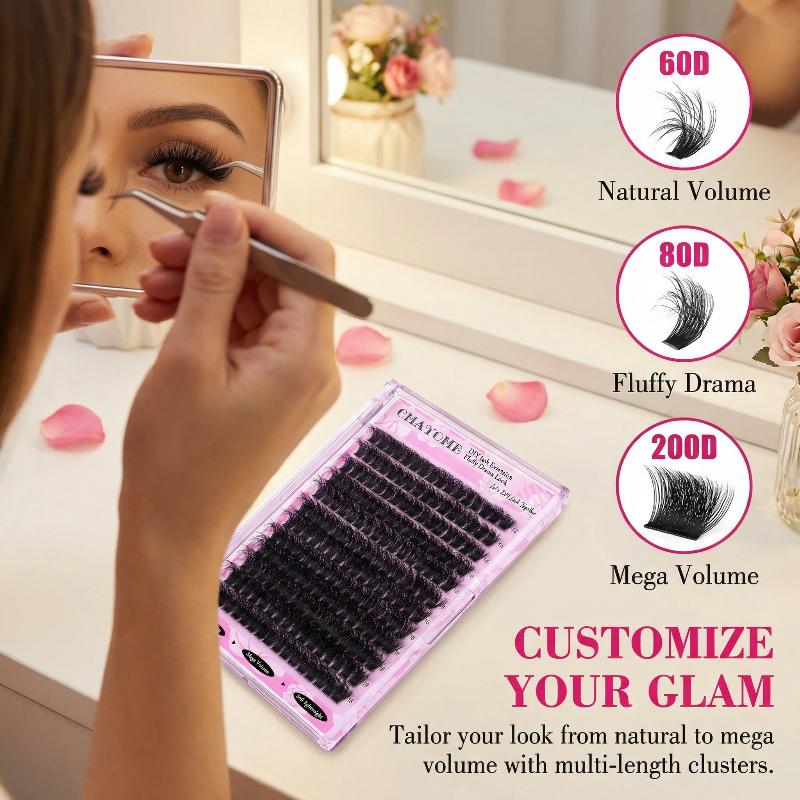 Wispy D Curl Cluster Lashes 14 – Eyelash Extension Volume Bewertung und Preis