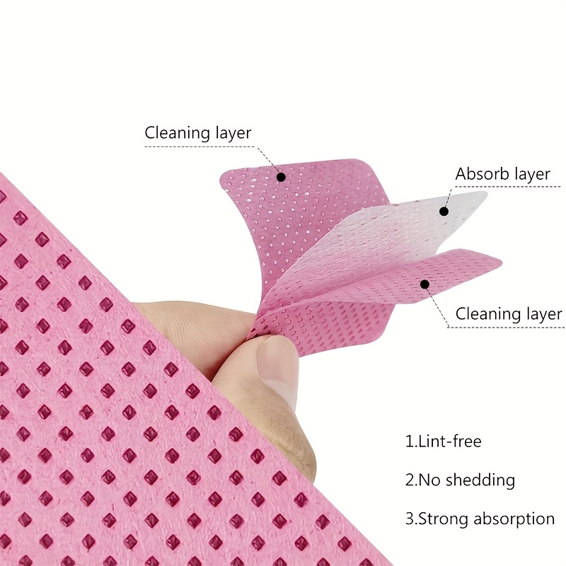 50/100/200pcs Lint-Free Nail W – Eyelash Extension Remover Gel Bewertung und Preis