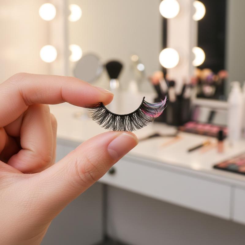 7 Pairs Colorful False Eyelash – Eyelash Extension Volume Bewertung und Preis