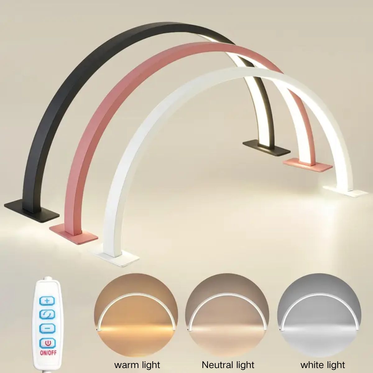 Desktop Half Moon Nail Light,  – Eyelash Extension Led Bewertung und Preis