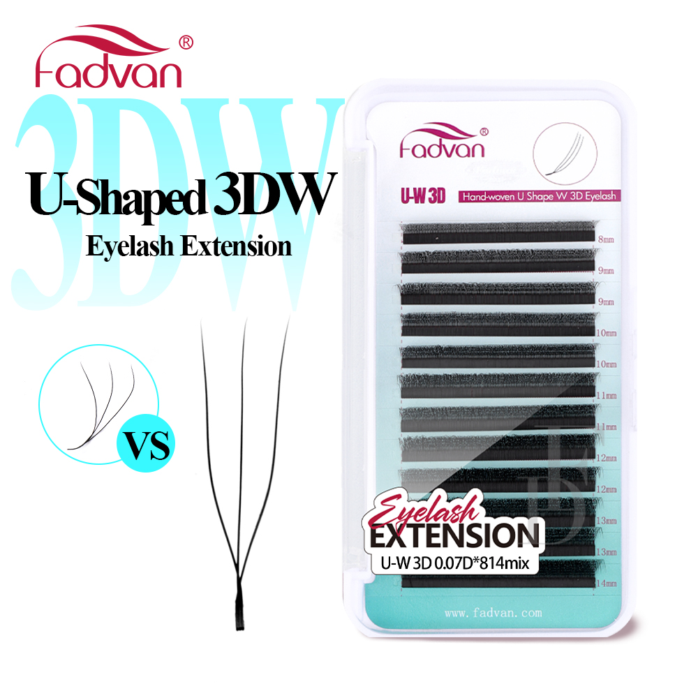 FADVAN U Shape 3DW Eyelash Ext – Eyelash Extension Hybrid Bewertung und Preis