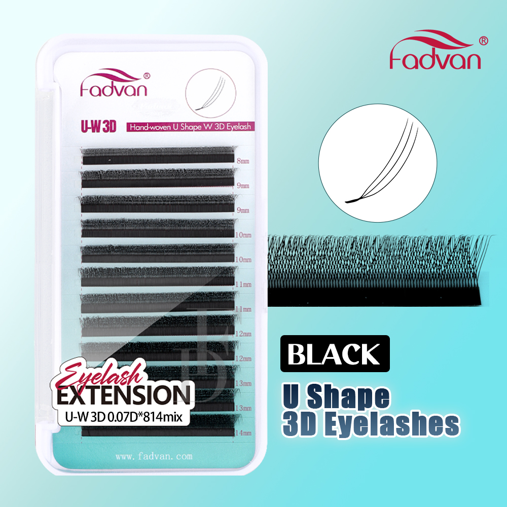 FADVAN U Shape 3DW Eyelash Ext – Eyelash Extension Hybrid Bewertung und Preis