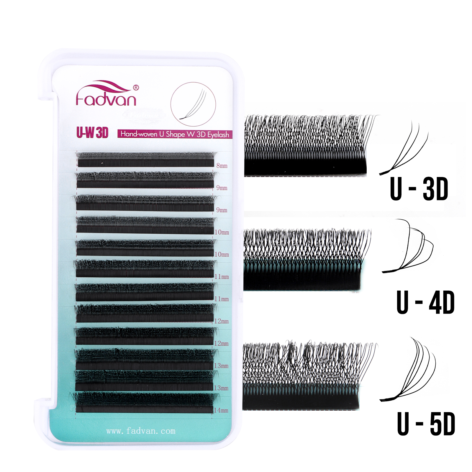 FADVAN U Shape 3DW Eyelash Ext – Eyelash Extension Hybrid Bewertung und Preis