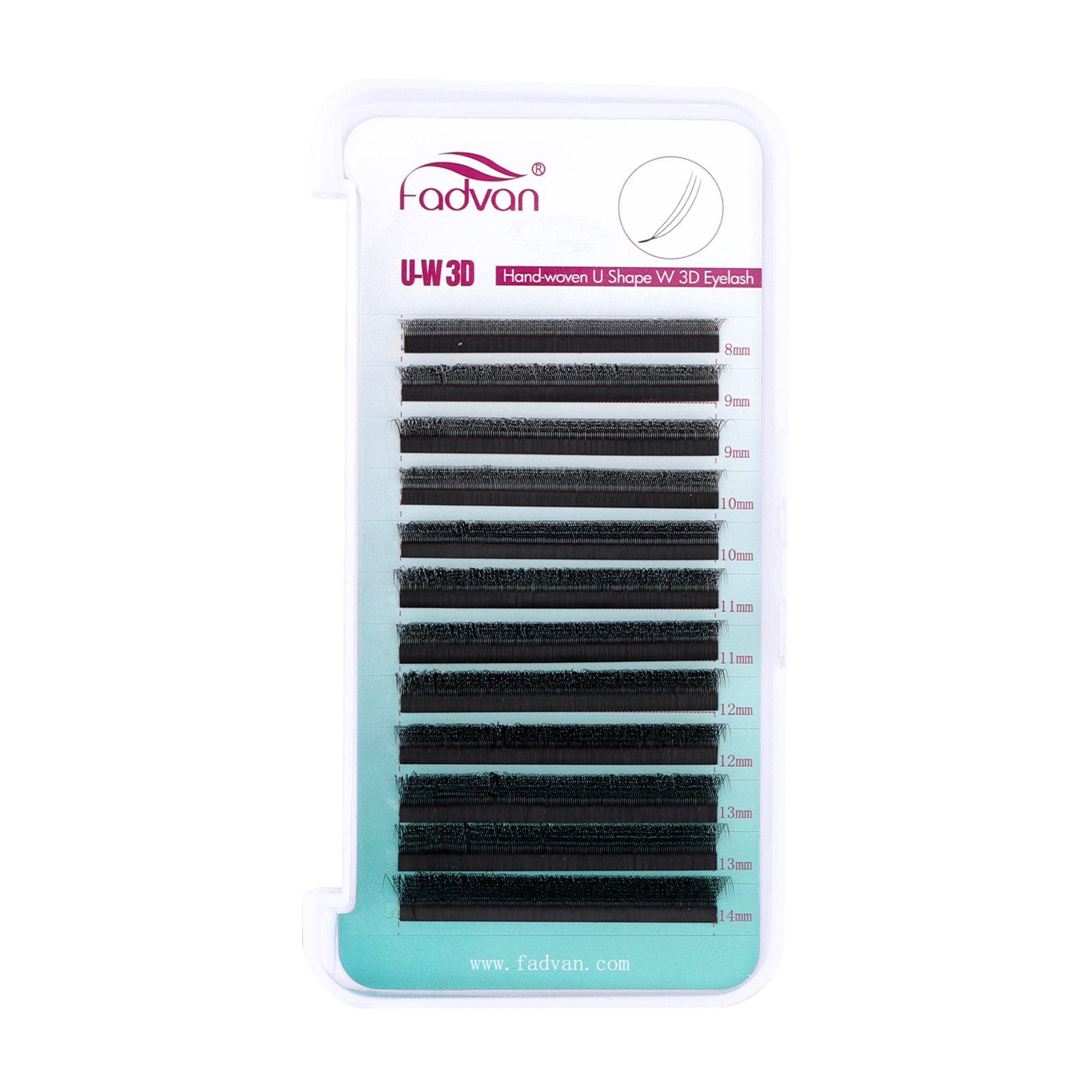 FADVAN U Shape 3DW Eyelash Ext – Eyelash Extension Hybrid Bewertung und Preis
